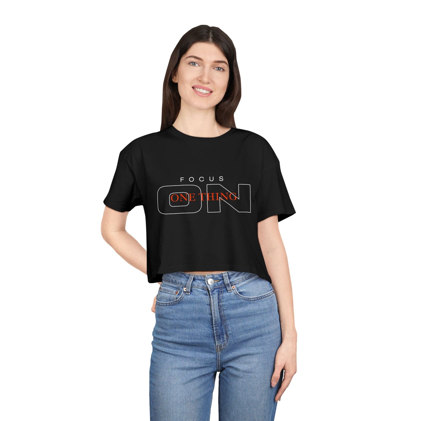 Crop Tee for Women - Womens Crop Tee Design