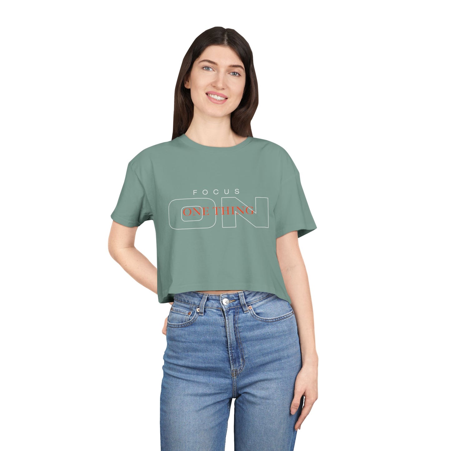 Crop Tee for Women - Womens Crop Tee Design
