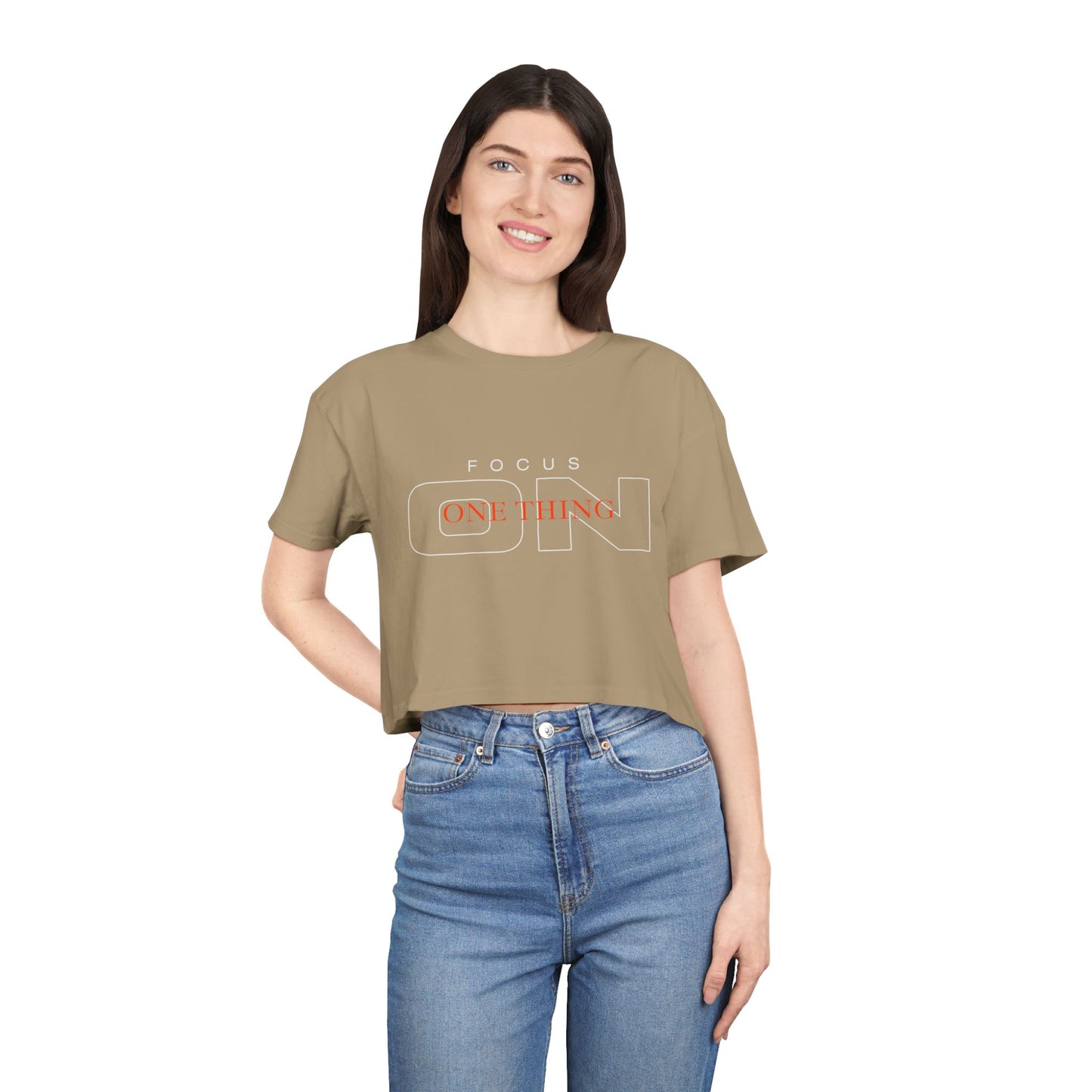 Crop Tee for Women - Womens Crop Tee Design