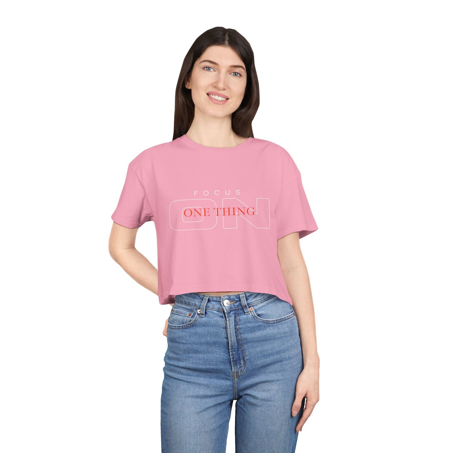 Crop Tee for Women - Womens Crop Tee Design