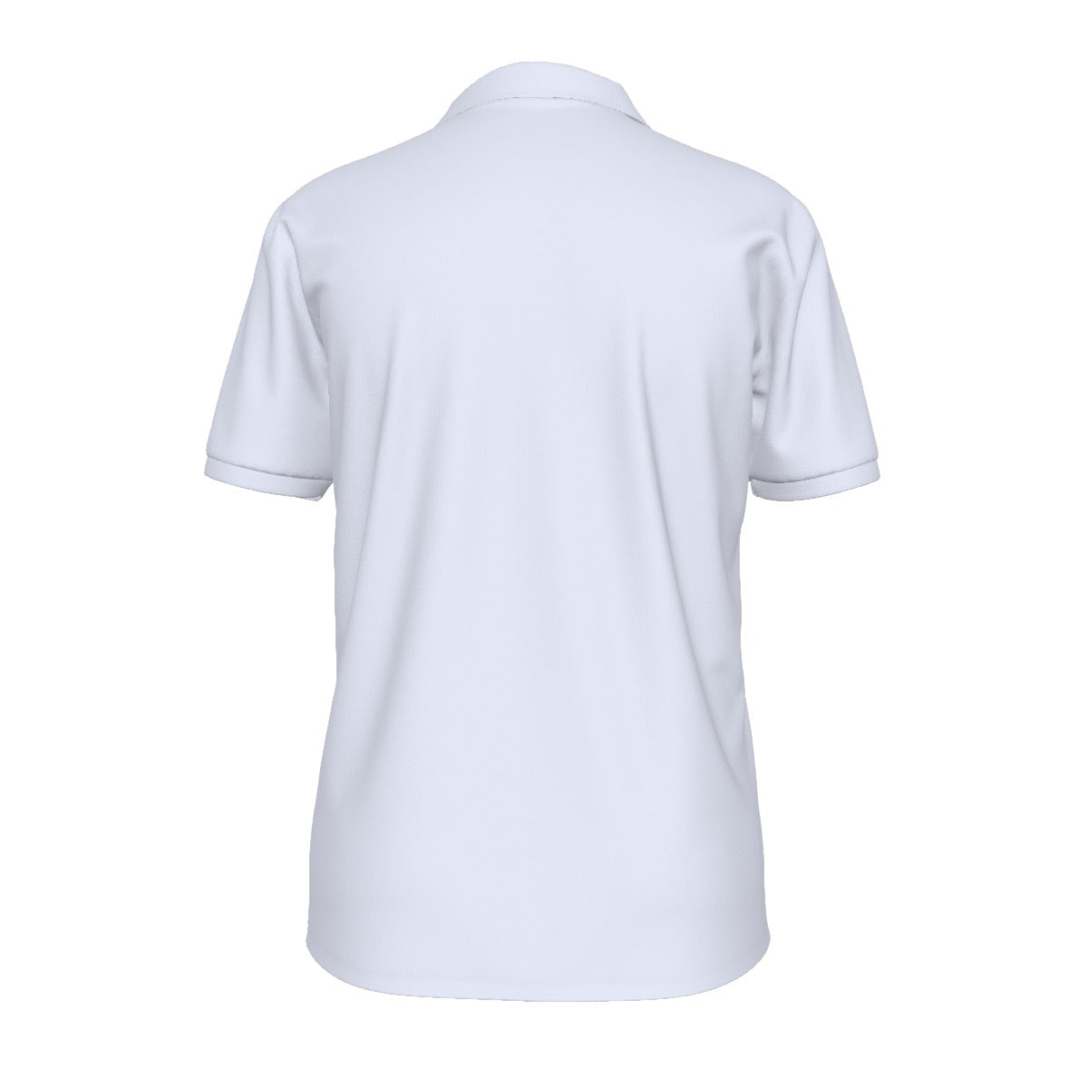 All-over Print Men's Polo Shirt with  Zipper