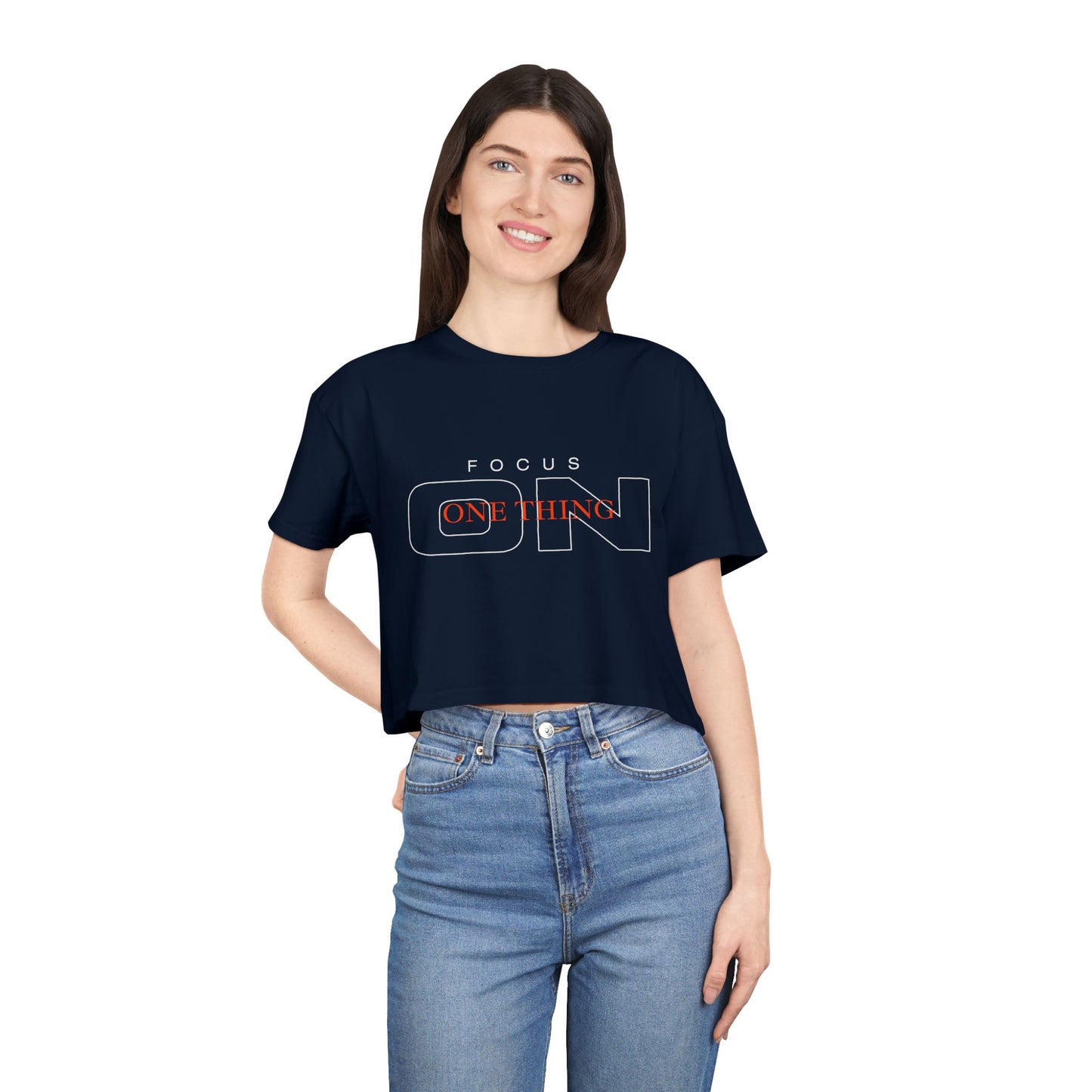 Crop Tee for Women - Womens Crop Tee Design