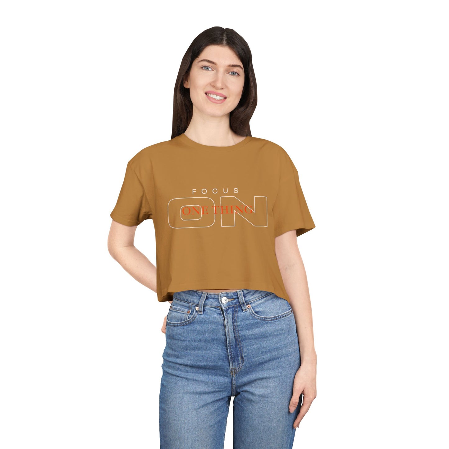 Crop Tee for Women - Womens Crop Tee Design