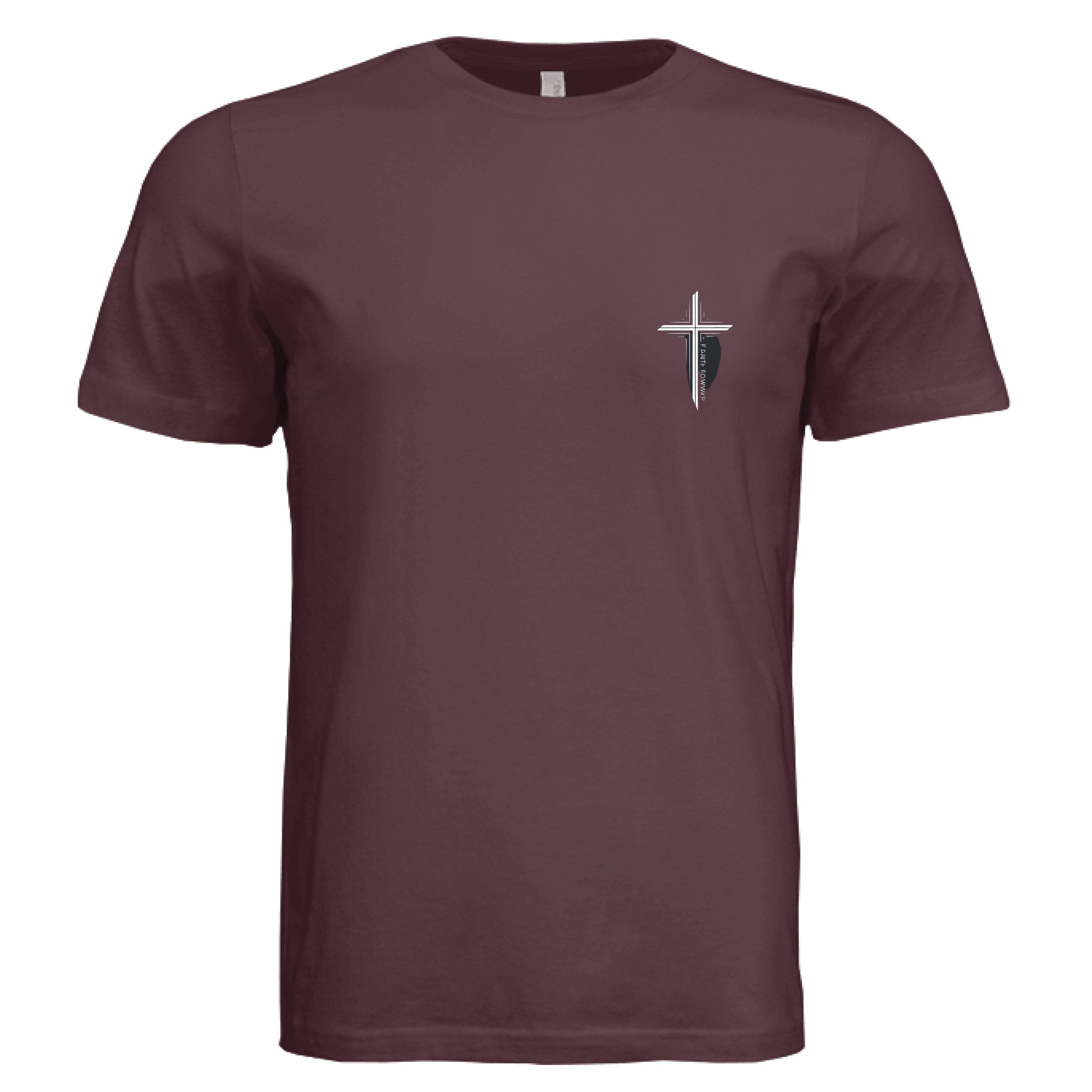 Solid Maroon Triblend - FRONT