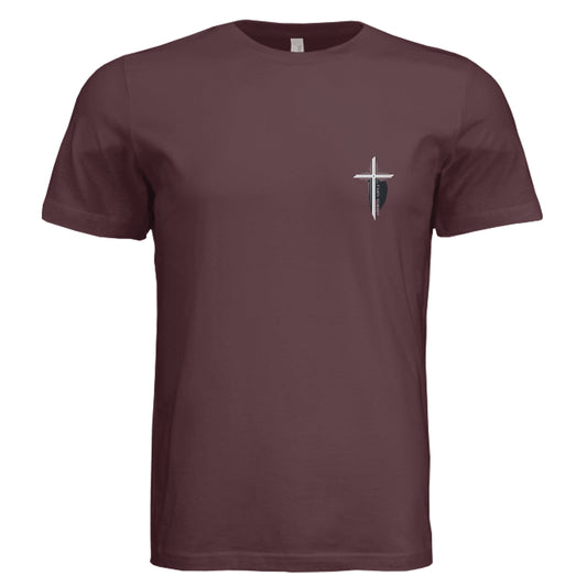 Solid Maroon Triblend - FRONT