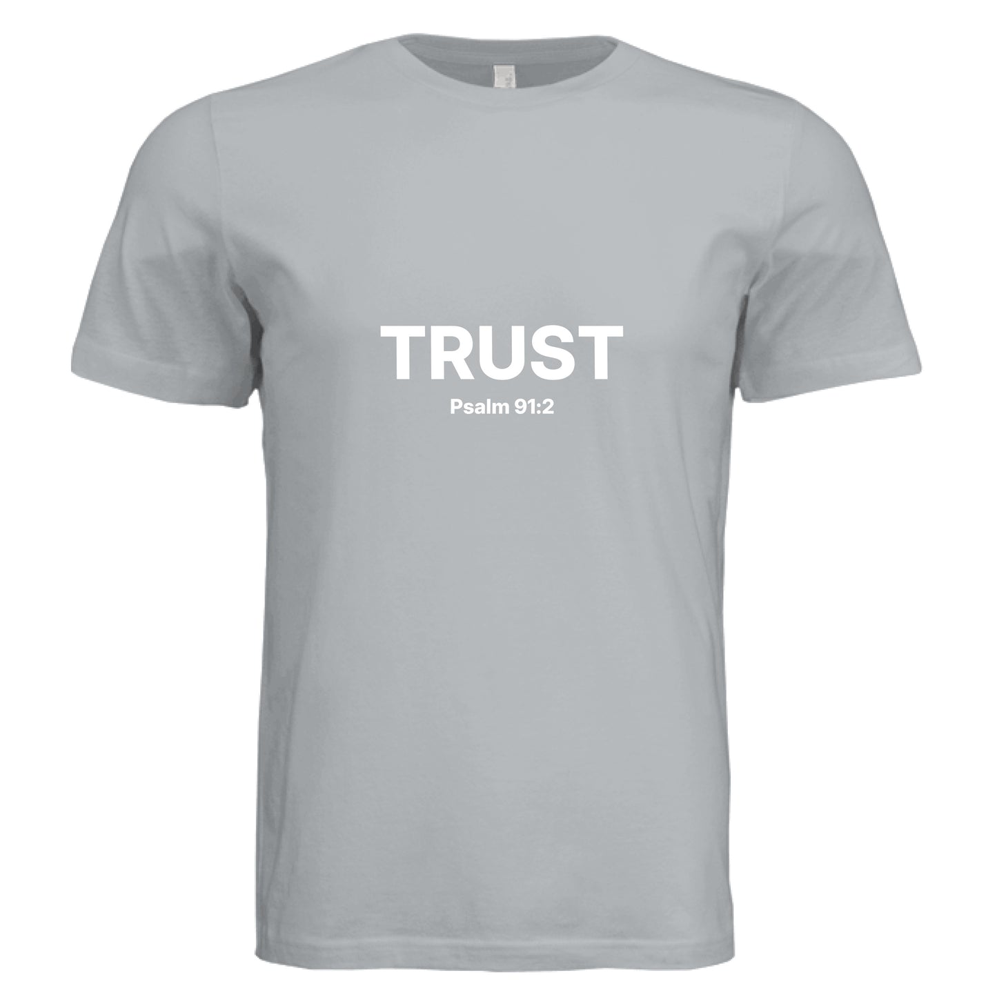 Solid Silver Triblend - FRONT