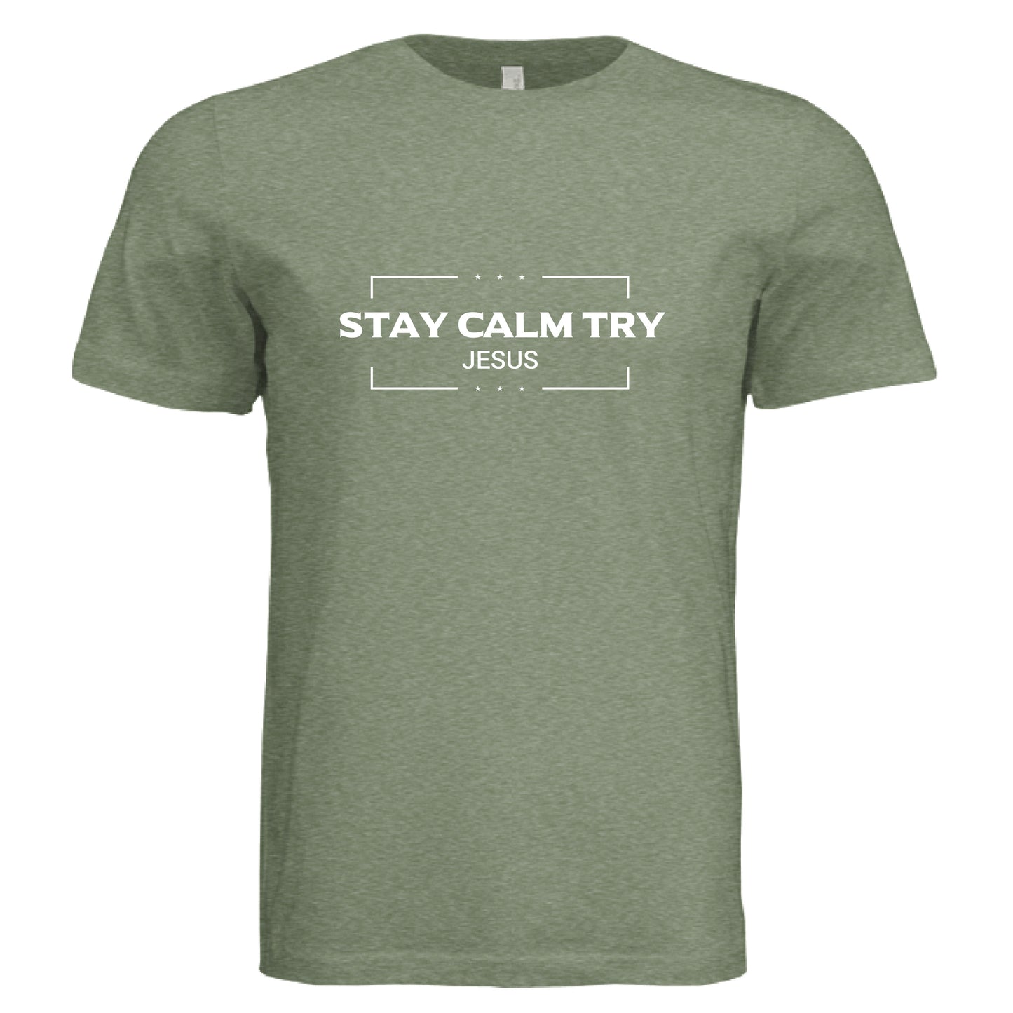 OLIVE TRIBLEND - FRONT