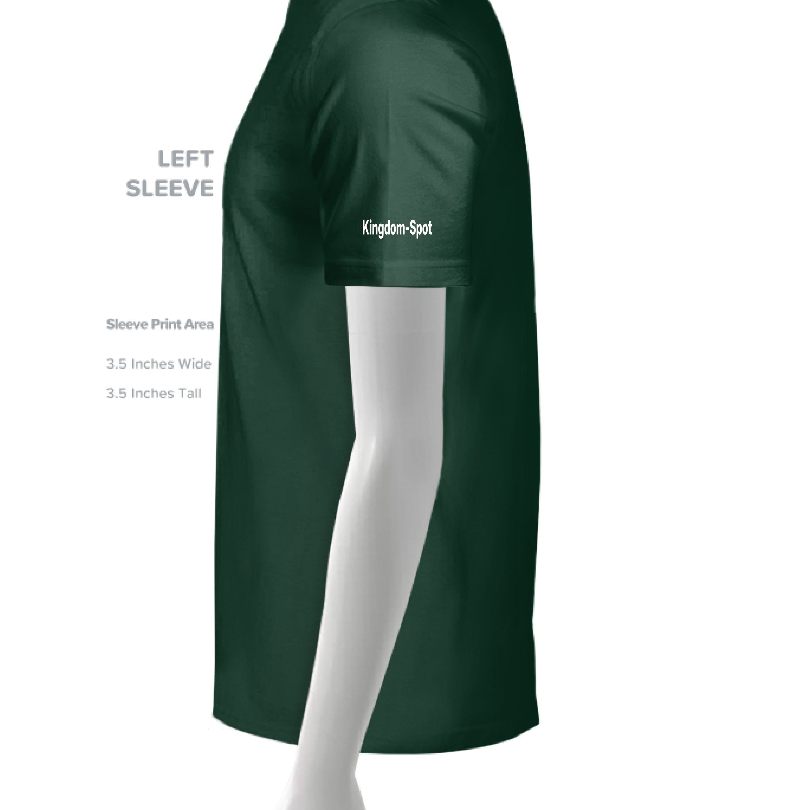 Athletic Dark Green - SLEEVE_LEFT